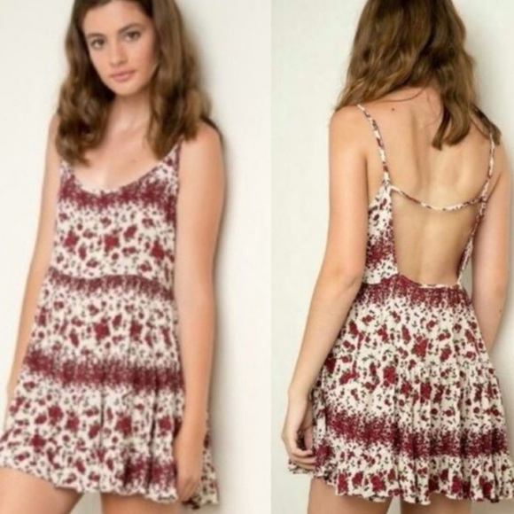 Brandy Melville - Rose Flowy Top/Dress - OS - Size Small - Picture 3 of 7